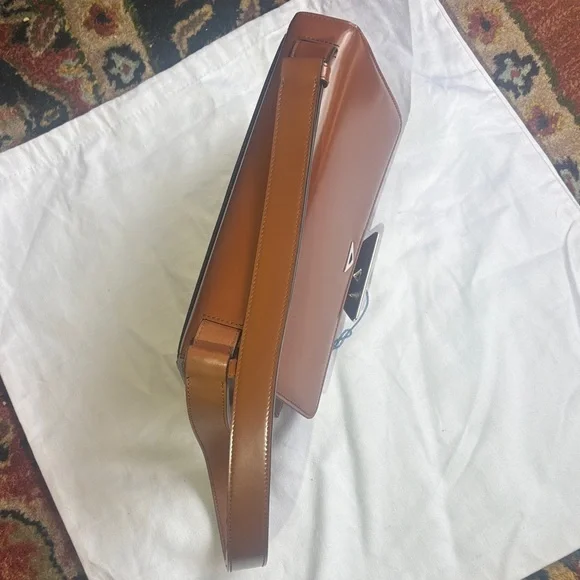 Authentic Prada Embleme Shoulder/Crossbody Bag - Picture 10 of 16